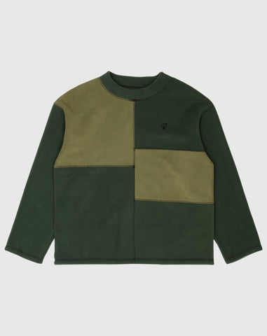 Box Fleece Mock Neck