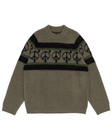 OG Striped Brushed Mohair Sweater